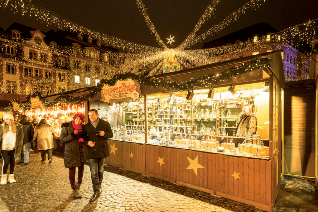 Mainzer Weihnachtsmarkt. Foto: Rheinland-Pfalz Tourismus GmbH/Dominik Ketz