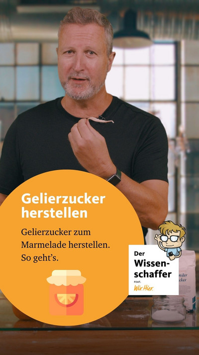Wusstest du, dass man Gelierzucker easy selbst herstellen kann?