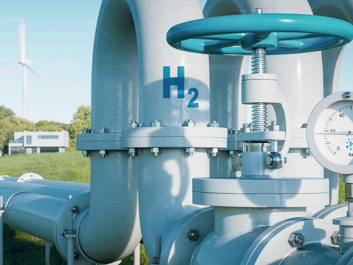 Eine Wasserstoffpipeline, die Erdgas in den Haushalten ersetzen soll. Quelle: stock.adobe.com/malpQuelle: stock.adobe.com/malp