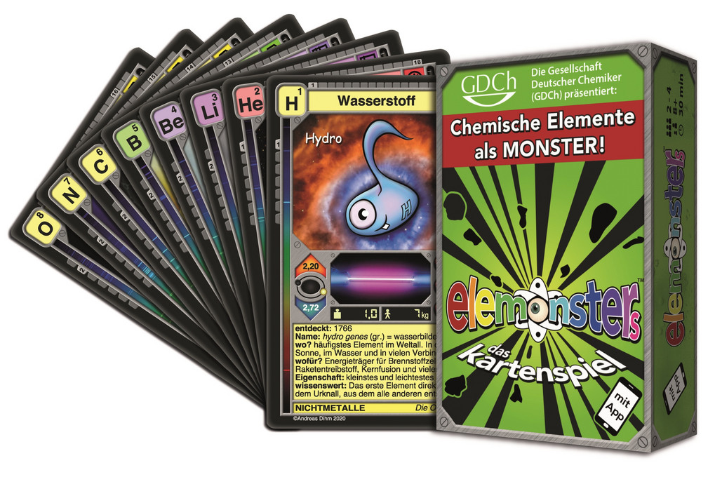 Kartenspiel Elemonsters