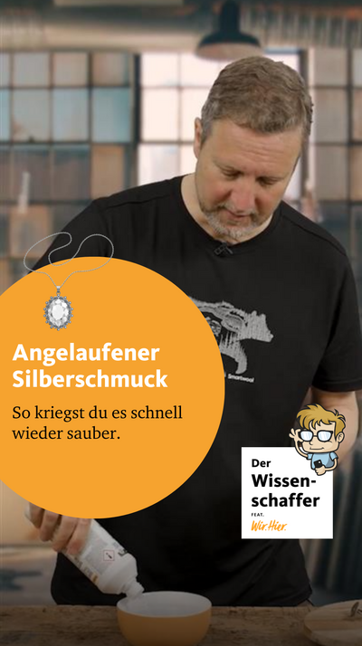 Habt ihr zu Hause schönen Silberschmuck oder sogar Omas Silberbesteck, aber alles ist schwarz angelaufen?? Ein bisschen erspart langwieriges Putzen und Polieren?.