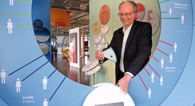 Lothar Franz, Chef des Ideenmanagements bei der BASF. Foto: Florian Lang.