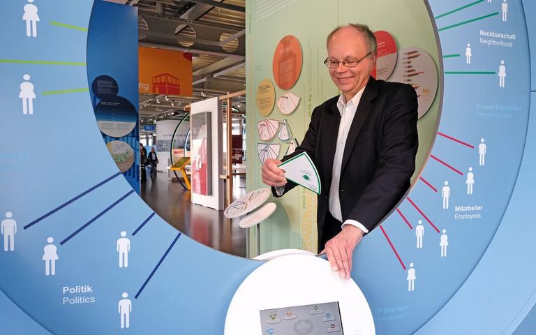 Lothar Franz, Chef des Ideenmanagements bei der BASF. Foto: Florian Lang.