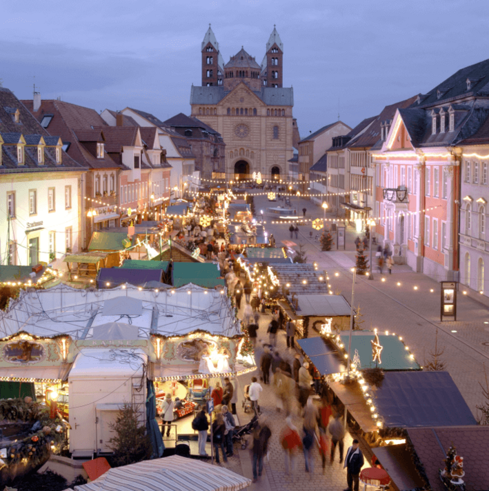 Weihnachtsmarkt in Speyer. Foto: Klaus Venus