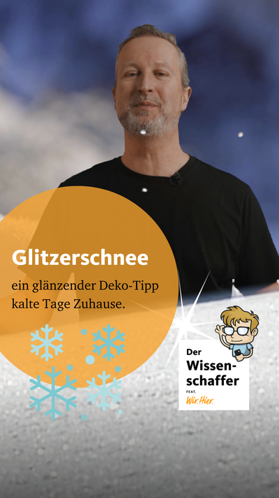 Wo bleibt der ? ?️ Ein letztes Mal, bevor der kommt wäre ein Schneeparadies genau das Richtige! Frau Holle macht gerade Pause? Keine Problem! Der Wissenschaffer hat mal wieder die Lösung parat! ?