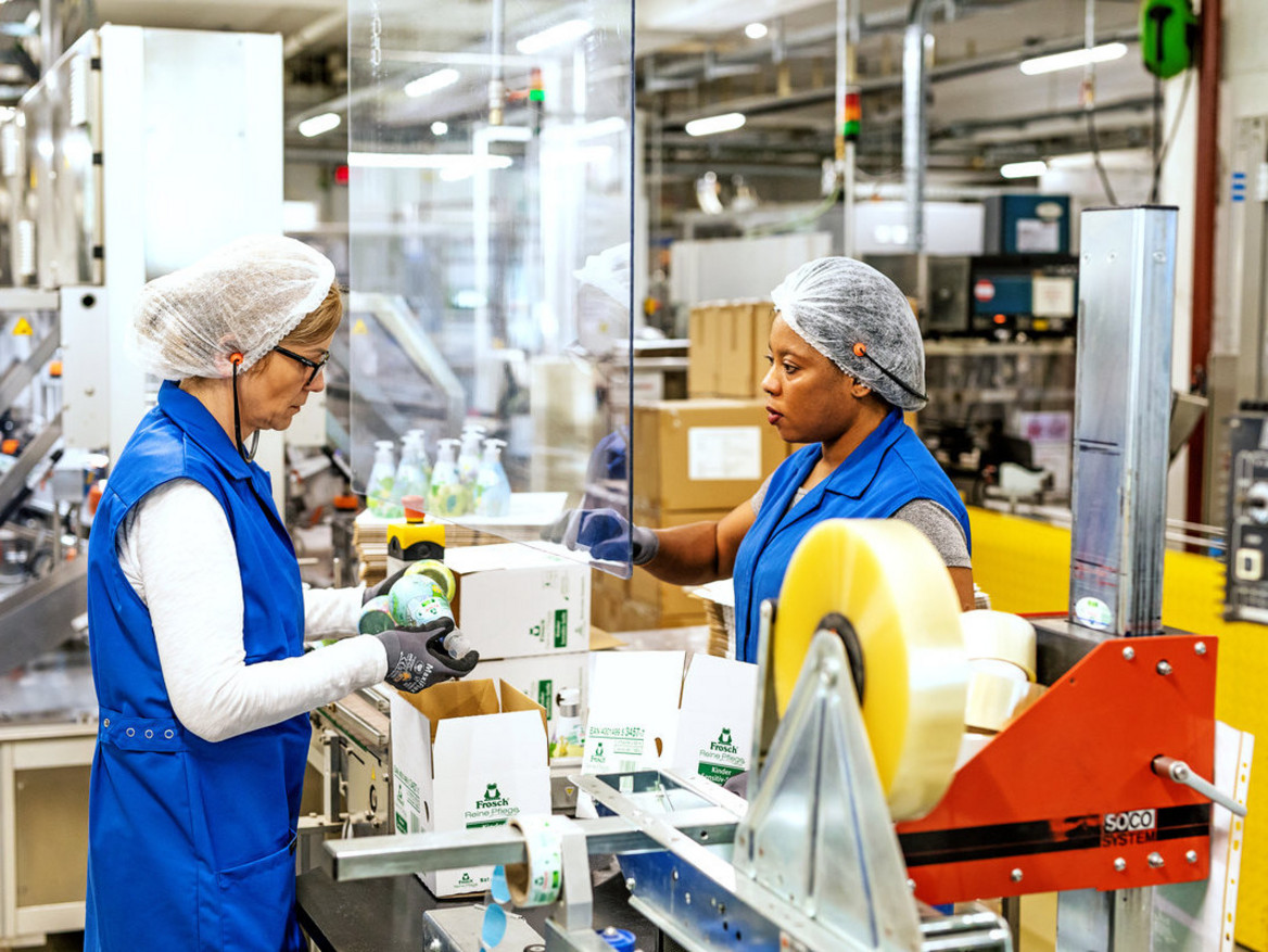 Produktion bei Werner & Mertz. Foto: Werner & Mertz