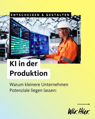 Was meinst du: Wo in der Produktion hat KI die größte Zukunft