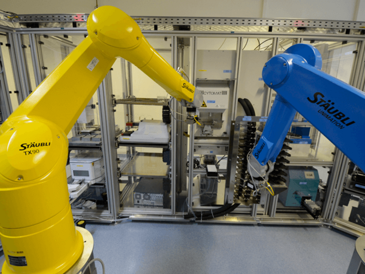 Industrieroboter in der Chemie