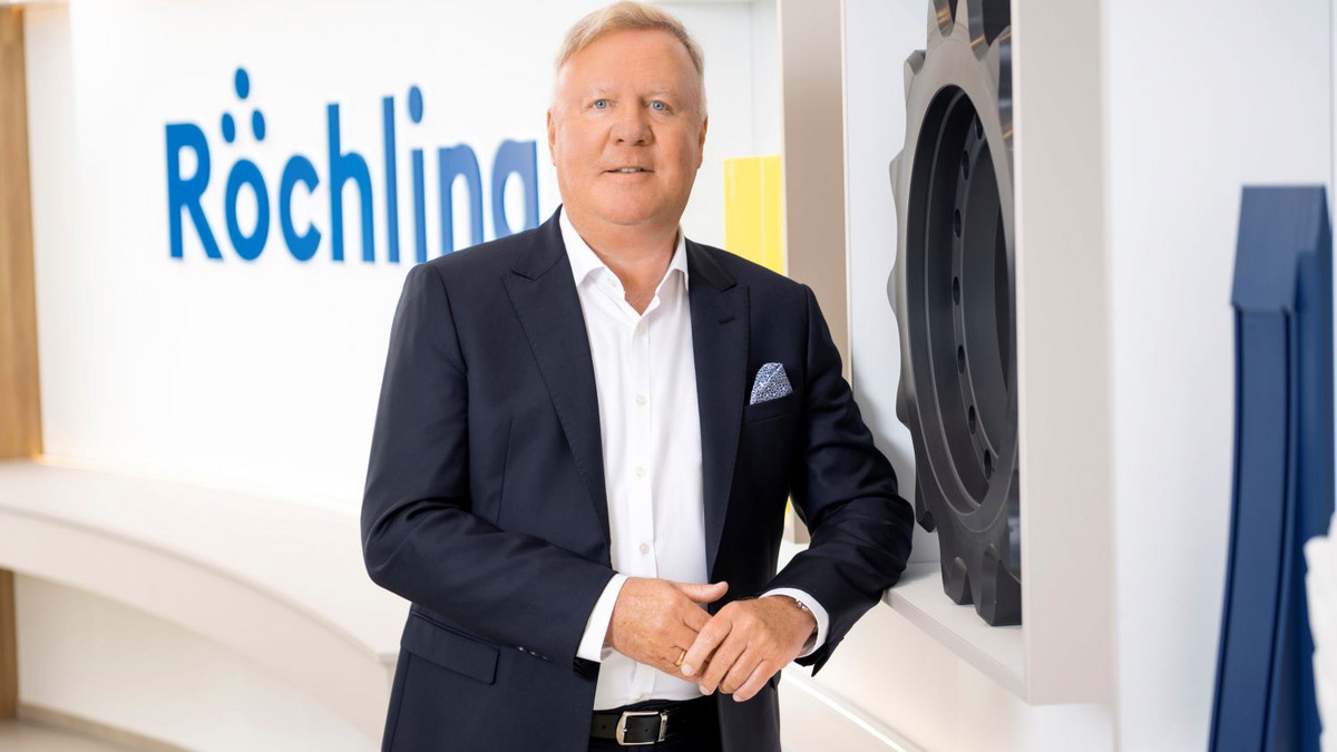 Franz Lübbers, CEO von Röchling Industrial und Mitglied des Vorstands der Röchling-Gruppe. Foto: Röchling