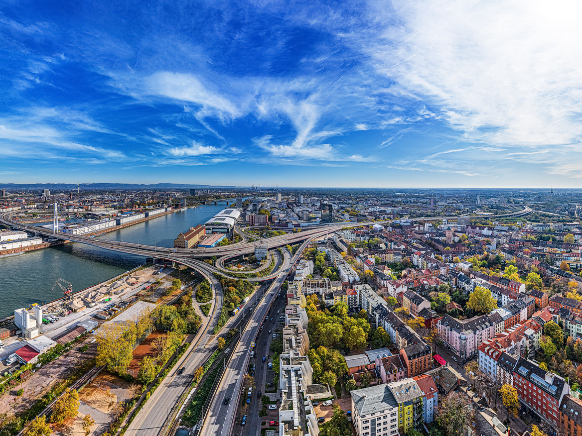 Blick auf Ludwigshafen, Foto: stock.adobe.com - Mathias Weil