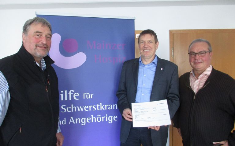 INEOS Paraform: Spende an Mainzer Hospiz