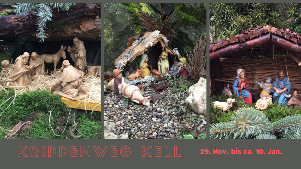 Krippenweg Krell: Die schönsten Krippen am Wegesrand. Foto: Stefan Kaufmann, Redaktion Keller Nachrichten
