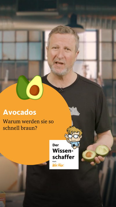 Kennt ihr das auch? Ihr esst eine leckere frische ?? nur zur Hälfte, und am nächsten Tag ist die verbleibende - trotz Kühlschrank - nicht mehr schön grün, sondern eher braun und unansehnlich ?? Warum das passiert und was ihr dagegen tun könnt, erklärt euch heute euer .