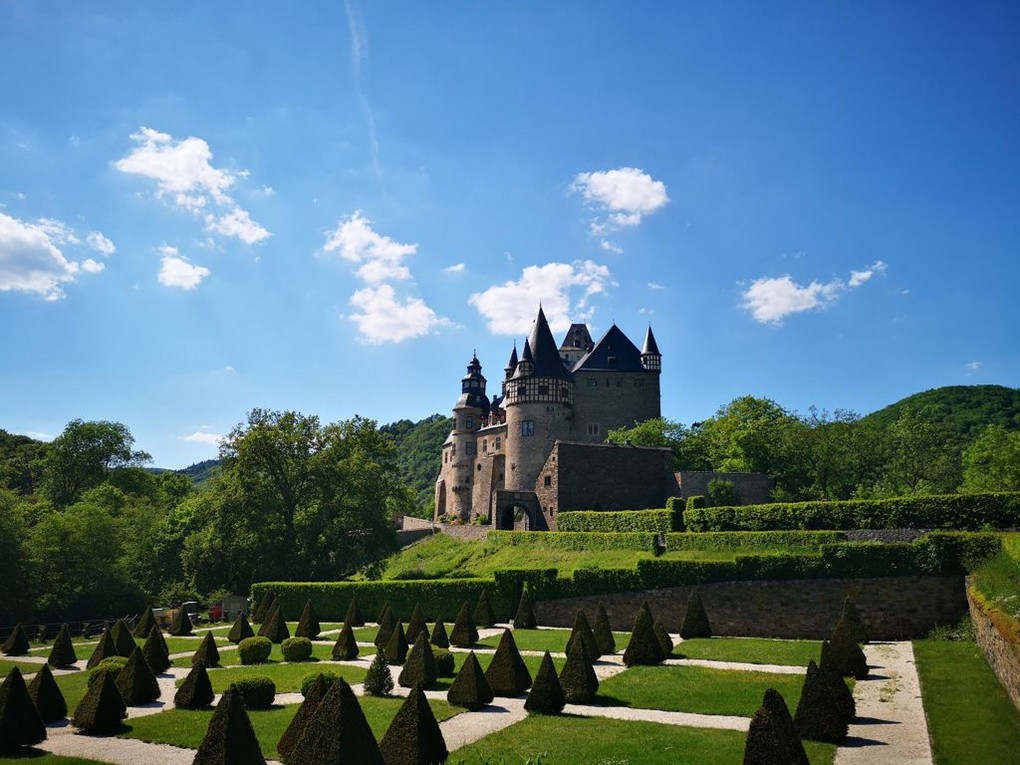 Drehort Schloss Bürresheim: Hier wurden Teile von Indiana Jones inszeniert. Foto: Kruft