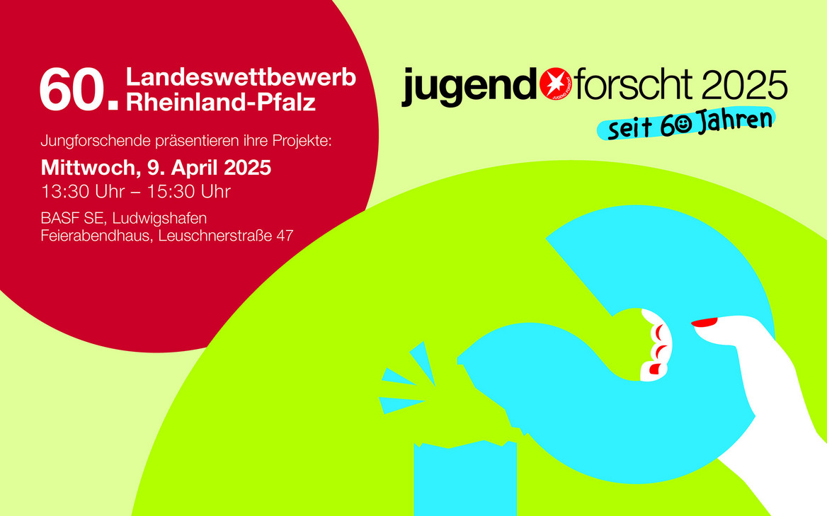 Jugend forscht: 60. Landeswettbewerb in Rheinland-Pfalz bei BASF