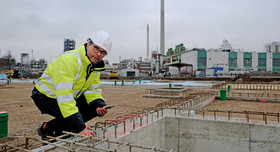 Stephan Nicolay, Projektmanager für das neue Innovationszentrum von Röhm