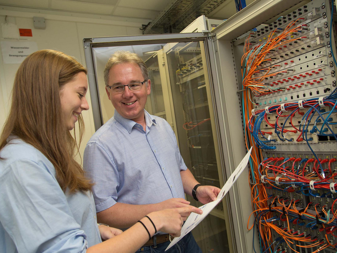 Ausbildung in der Chemie, Foto: Marcel Hasübert