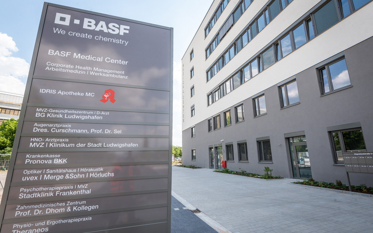 Das neue medizinische Zentrum der BASF