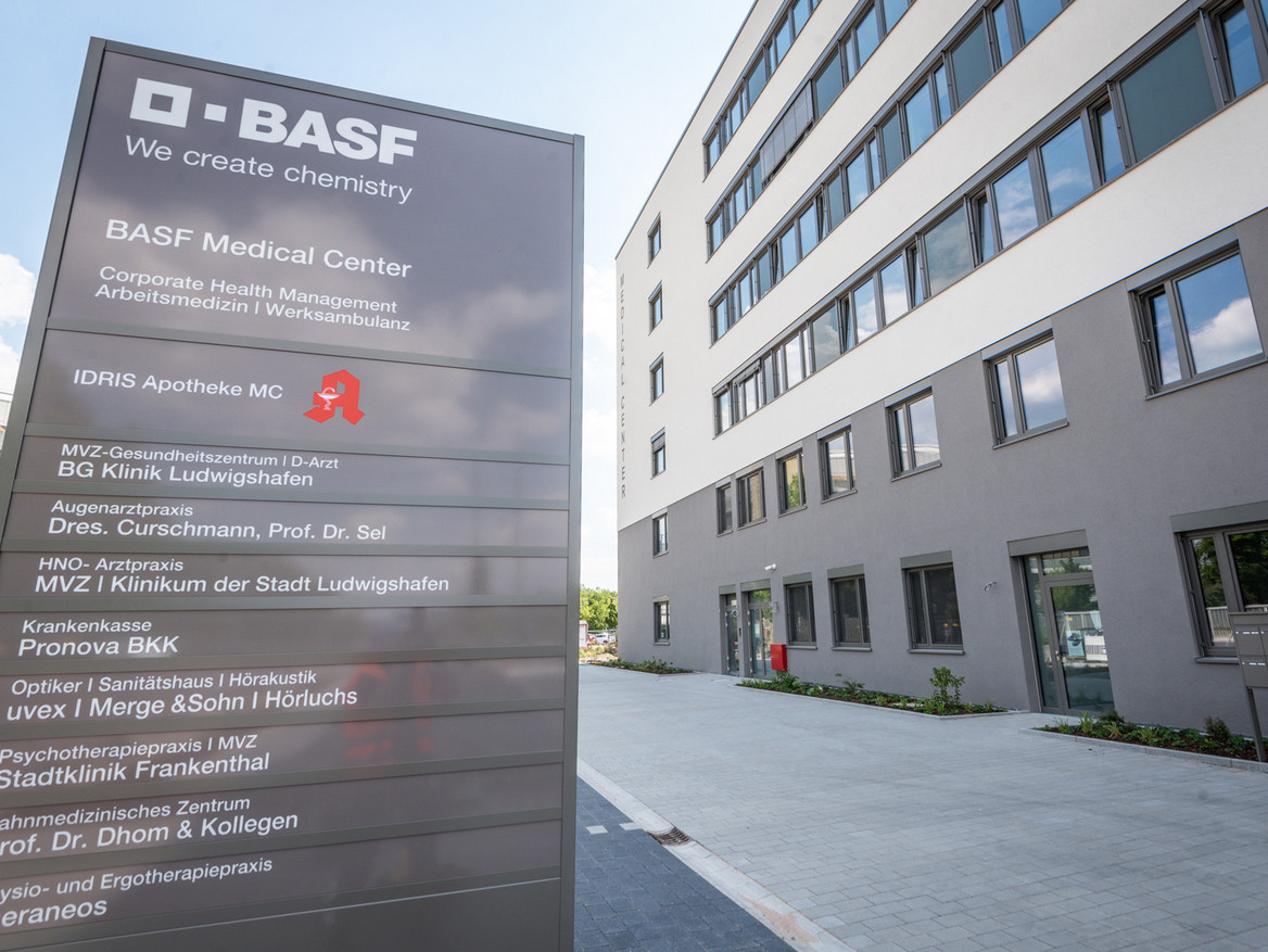 Das neue medizinische Zentrum der BASF