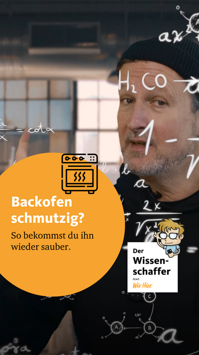 Den Backofen richtig reinigen ?