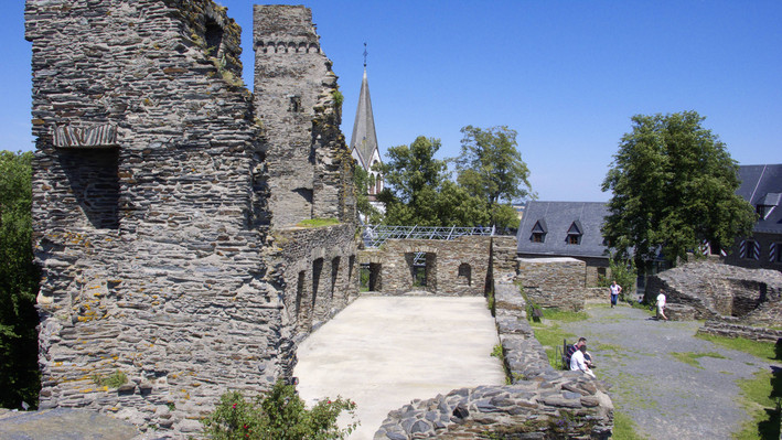 Burg der Grafen von Sponheim in Kastellaun. Foto: Imago Images / Werner Otto