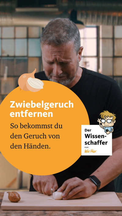 Zwiebelhände adé! Lass Chemie deine Probleme lösen...