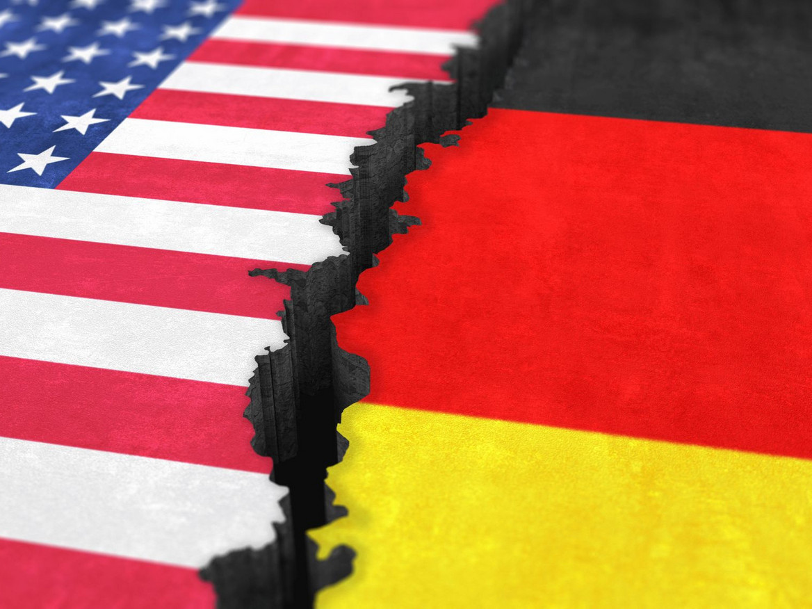 Die USA und Deutschland driften auseinander wie tektonische Platten.
