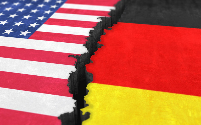 Die USA und Deutschland driften auseinander wie tektonische Platten.
