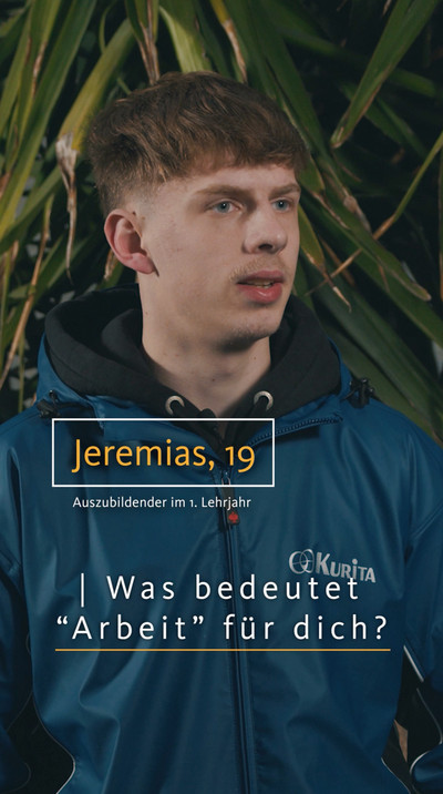 Wir waren diesmal zu Besuch bei Kurita, einem der Weltmarktführer in der industriellen Wasser- und Prozessaufbereitung, am Standort in Ludwigshafen. Mit Thomas (56) und Jeremias (19) haben wir diskutiert, was Arbeit für sie bedeutet. ?