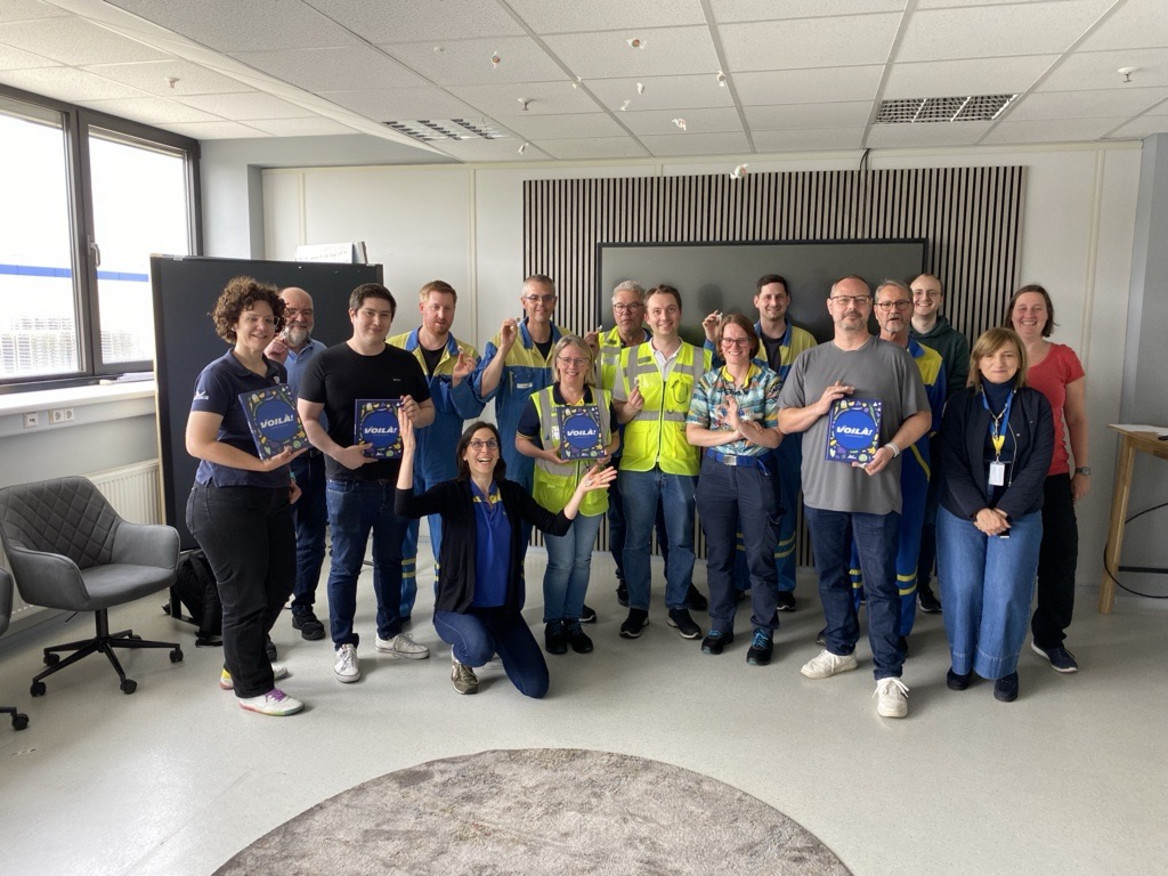 Starkes Team aus 41 Nationen