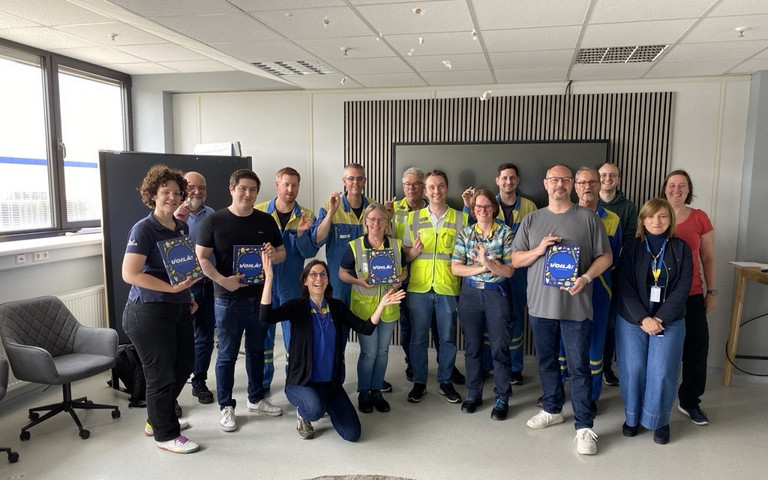 Starkes Team aus 41 Nationen