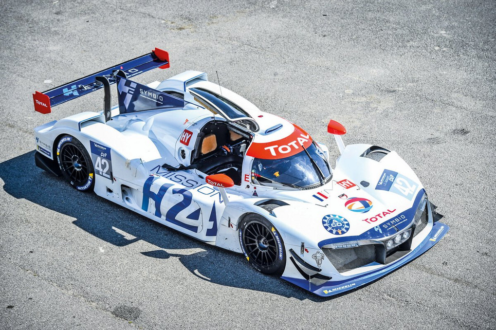 Der „H24“ ist ein wasserstoffbetriebener Langstreckenrennwagen. Foto: Michelin
