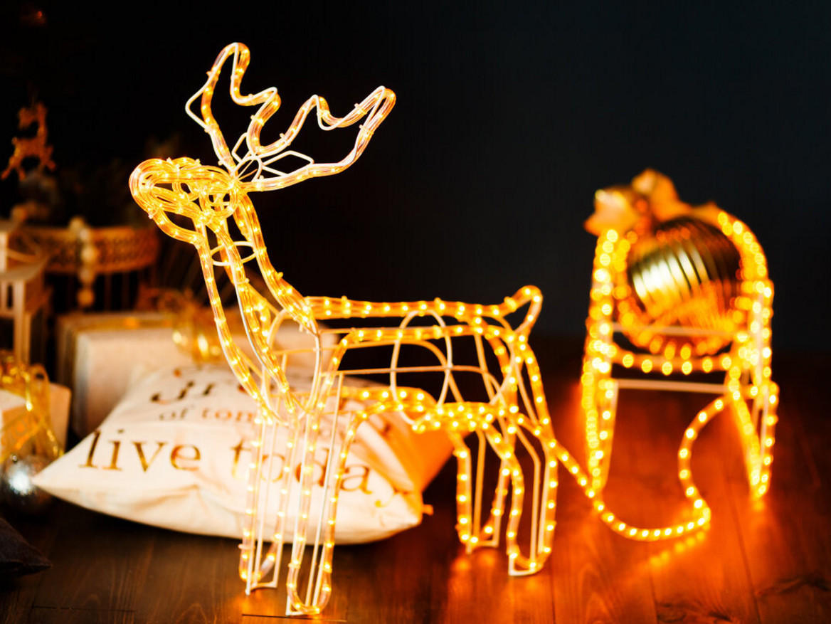 Sparen bei der Weihnachtsbeleuchtung