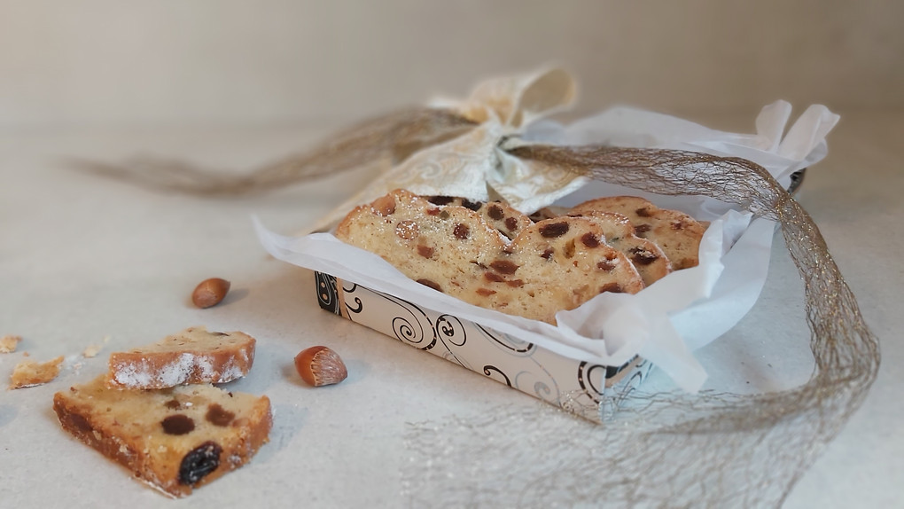 Christstollen aus dem Hotel Goldinger in Landstuhl. Foto: Hotel Goldinger