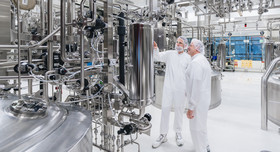 Biopharma-Produktion bei Boehringer Ingelheim.