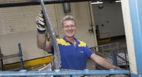 Der Michelin-Mitarbeiter Harald Wasem