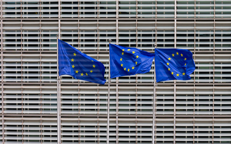 Das Gebäude der EU-Kommission in Brüssel. 