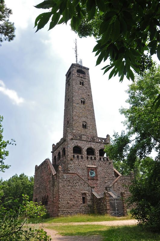 Der Bismarckturm in Kallstadt. Foto: CC/Hubert Berberich