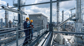 Acetylen-Anlage der BASF in Ludwigshafen