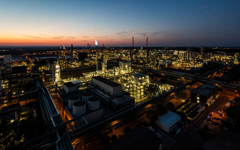 Steamcracker der BASF, Foto: BASF SE