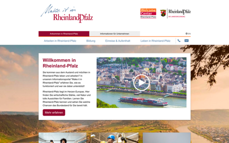 Informationsportal Make it in Rheinland-Pfalz