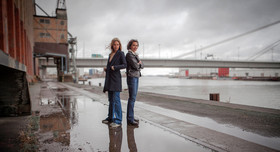 Tatortkomissarinnen Ulrike Folkerts und Lisa Bitter. Foto: ARD, Hackenberg