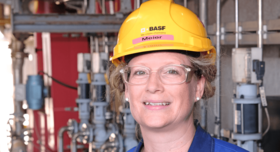 BASF-Betriebsleiterin Nicole Meier. Foto: Florian Lang.
