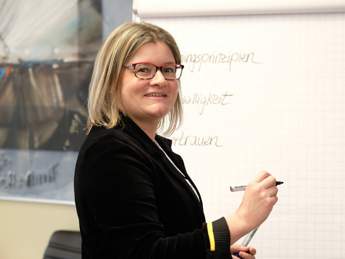 Kerstin Lotter, Leiterin der Profine-Partnerakademie