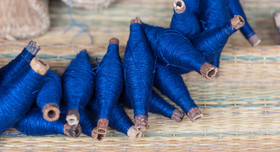 Indigo-Garn: Foto: stock.adobe.com - EmmaStock