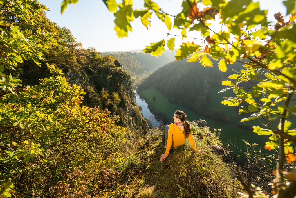 Wanderbar: Der Naturpark Nassau bietet zahlreiche Wanderwege und Erlebnistouren. Foto: RPT