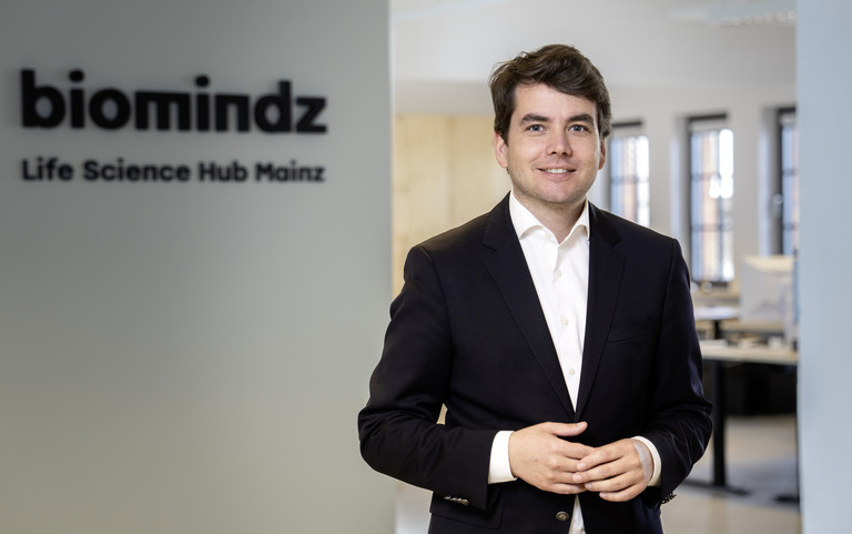 Felix Wälder ist Geschäftsführer der biomindz Standortentwicklungsgesellschaft Mainz mbH. 