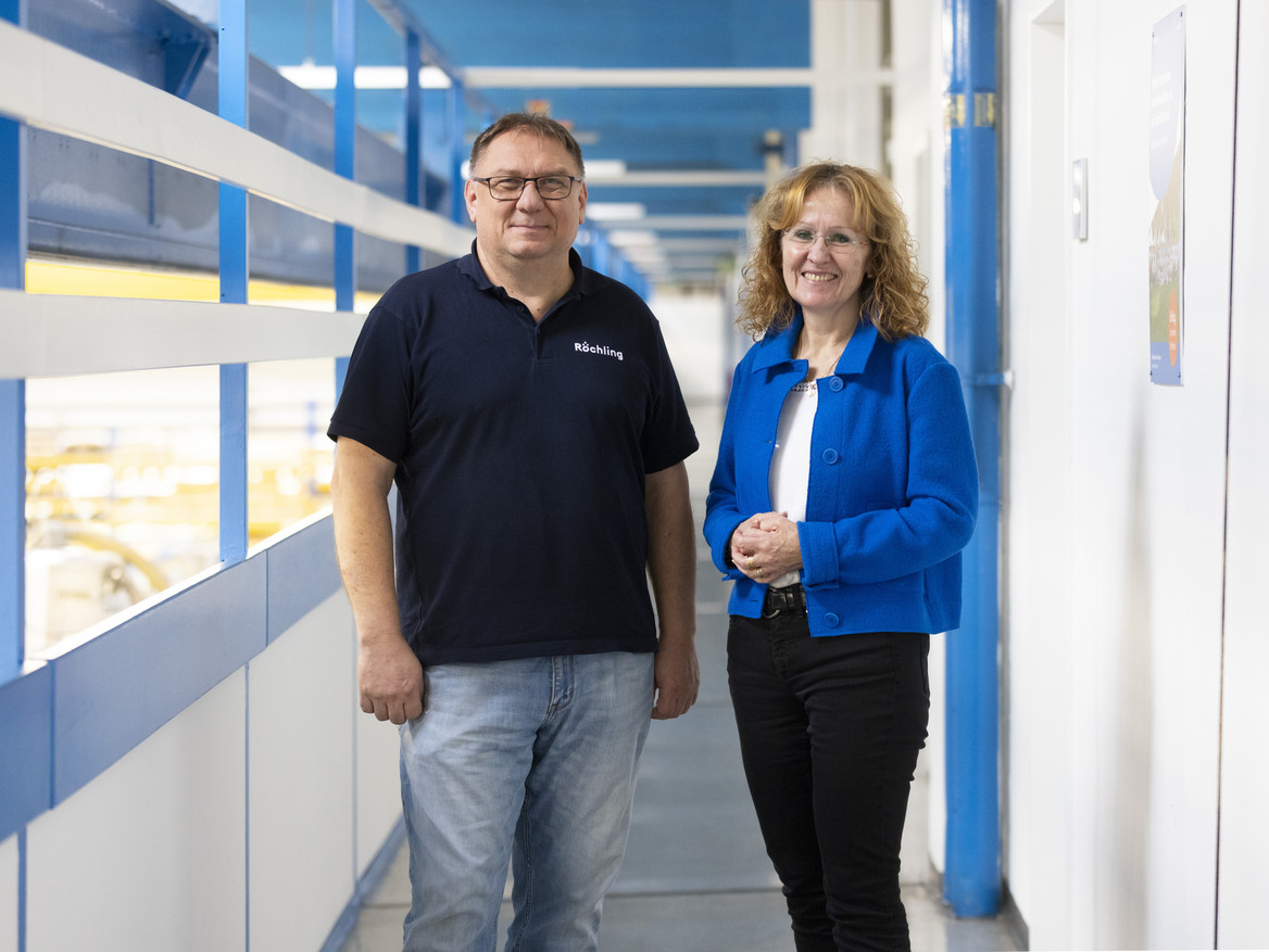 Die Sozialpartner der Firma Röchling in Lahnstein. Foto: Wir.Hier./Frank Eppler