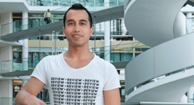 Der syrische Flüchtling Anas Dababo
