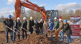 Spatenstich zum Neubau bei Meffert in Bad Kreuznach